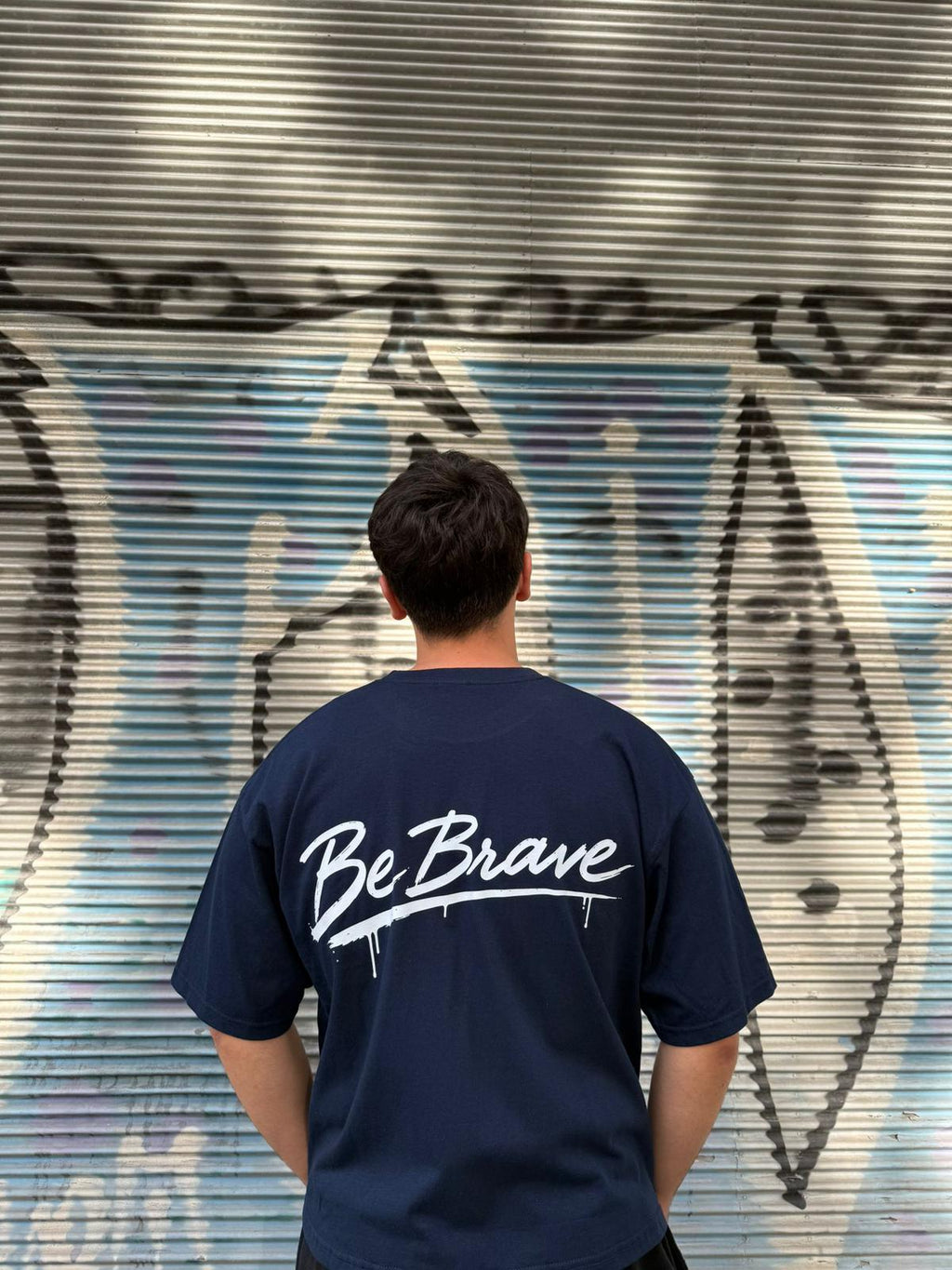 REMERA BOXY BE BRAVE